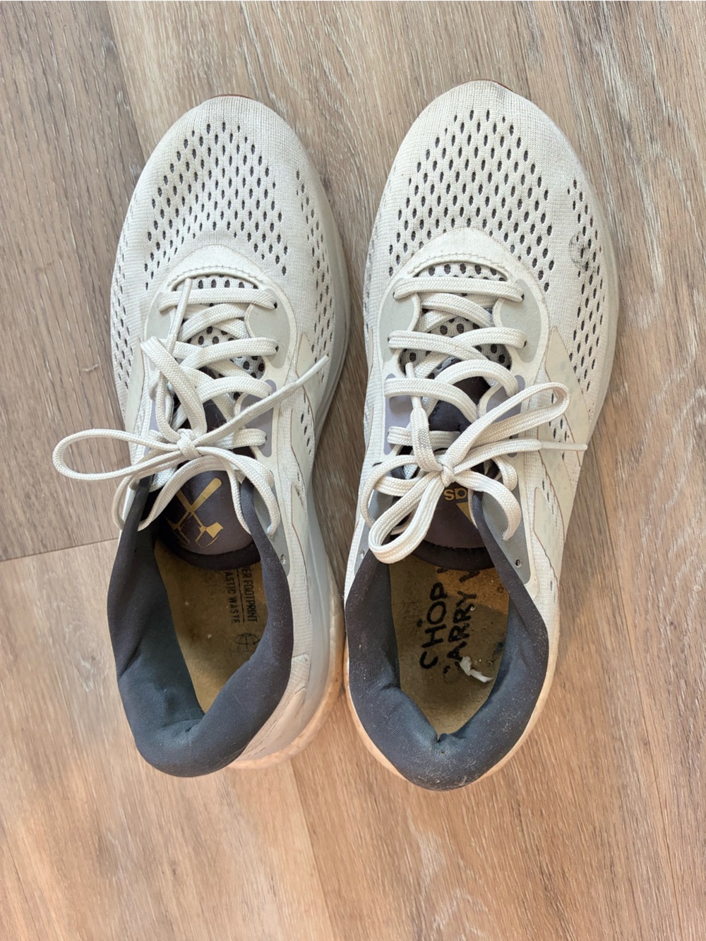 adidas Originals Men's Cream Athletic Sneakers